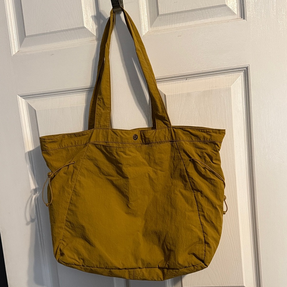 Lululemon Athletica Mustard Tote Bag